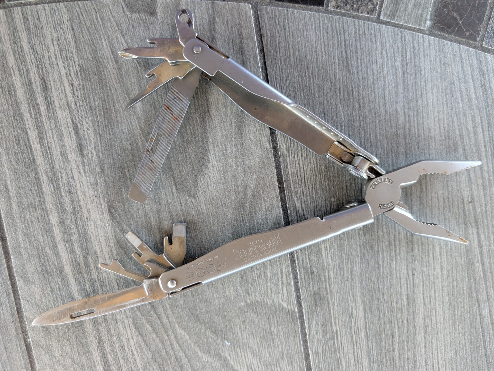 Leatherman Sidekick & Buck Knife Bucklite Multi-tool Lot Quality! Must See pics!