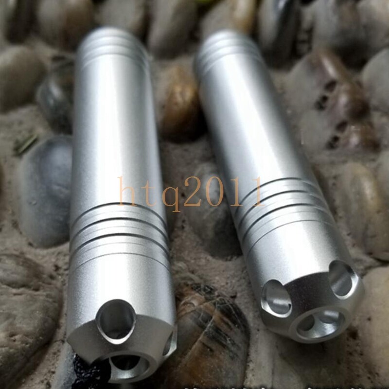 EDC Outdoor Aluminum Alloy Waterproof Capsule Warehouse Seal Pill Box Case