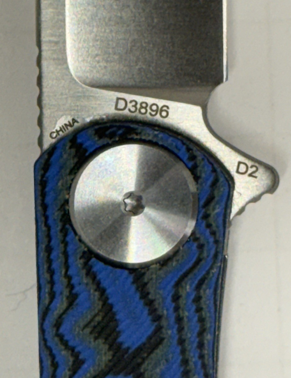 NEW 2 KNIFE Combo-D2 Steel-WithArmour WA-082CFG-Black & Dream Tech D3896MBL Blue