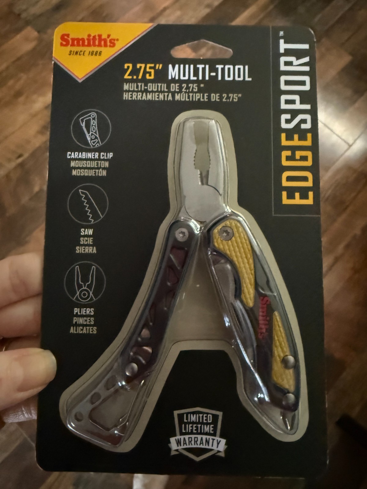 NEW Smith’s 51268 Edge Sport 2.75″ Multi-Tool Knife