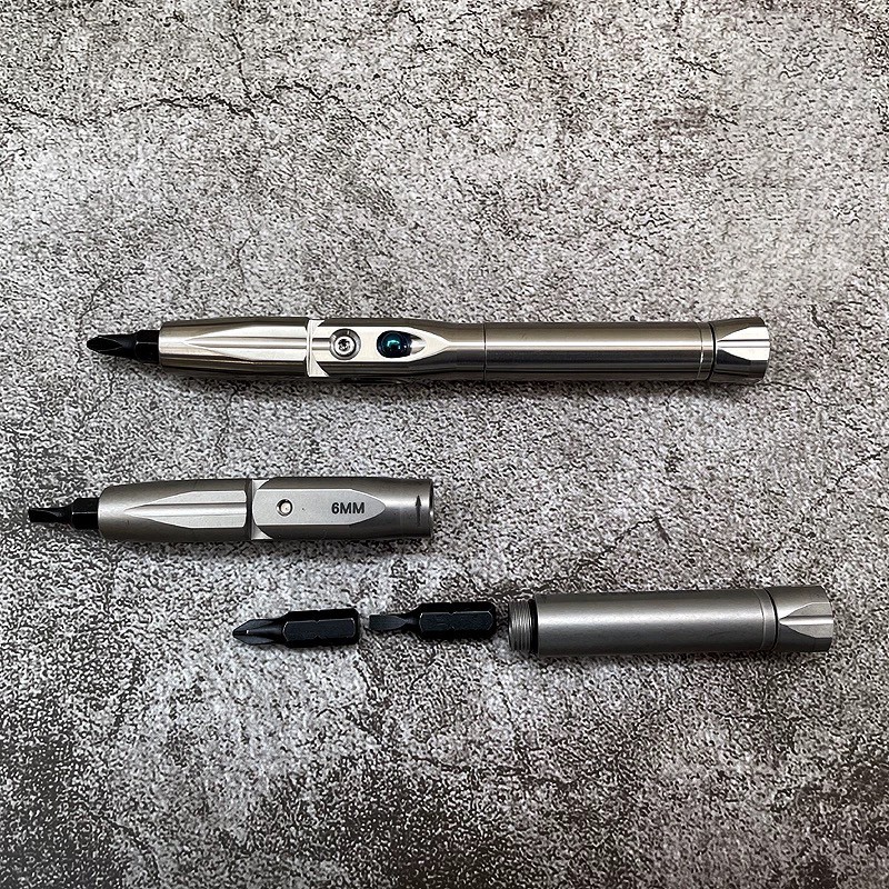Titanium Alloy Screwdriver Foldable Multi Angle Palm Household Portable Tool