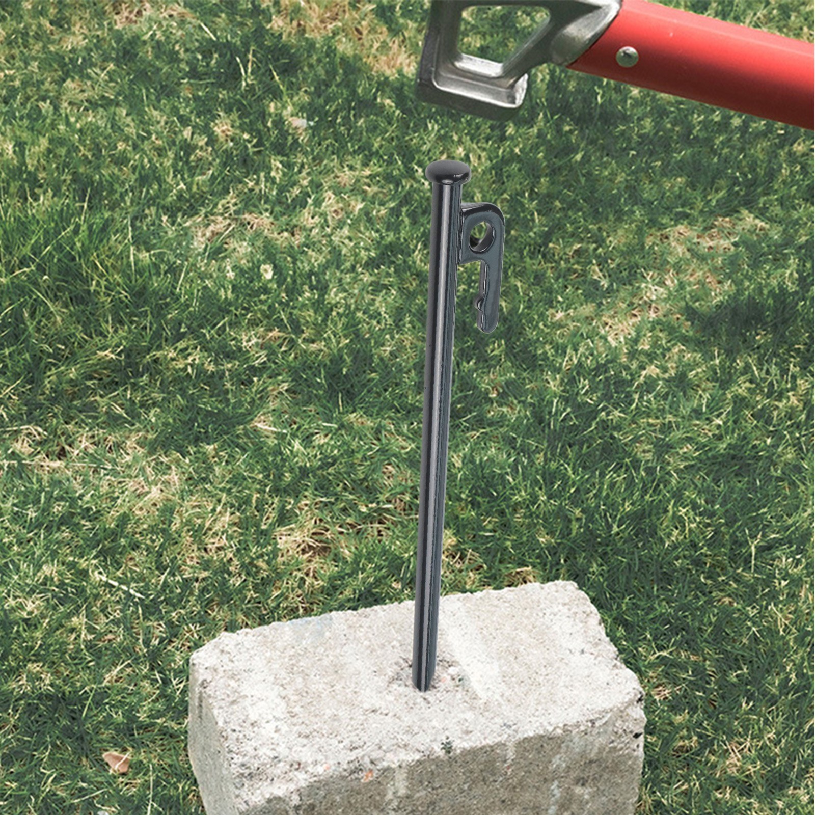 Ergonomic 30CM Tent Stakes for Simple Installation and Removal 8 Pieces