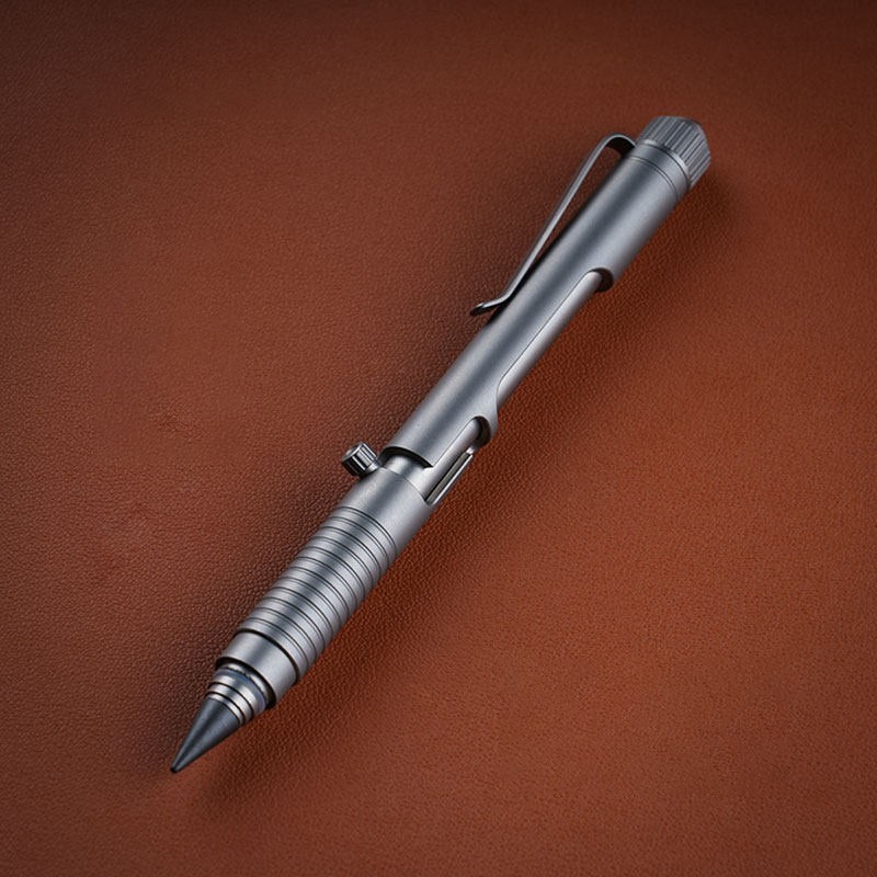 Titanium Alloy Emergency Glass Breaker Pen EDC Portable Outdoor Writing Tool