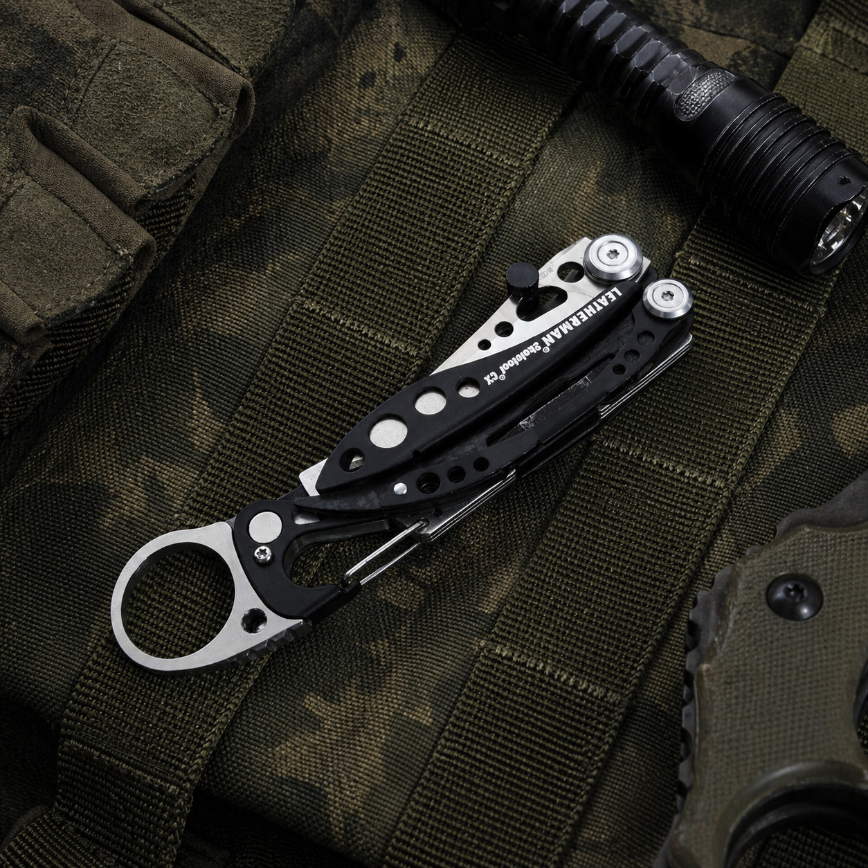 57mm Finger Grip Ring for Leatherman Skeletool EDC Stainless Steel