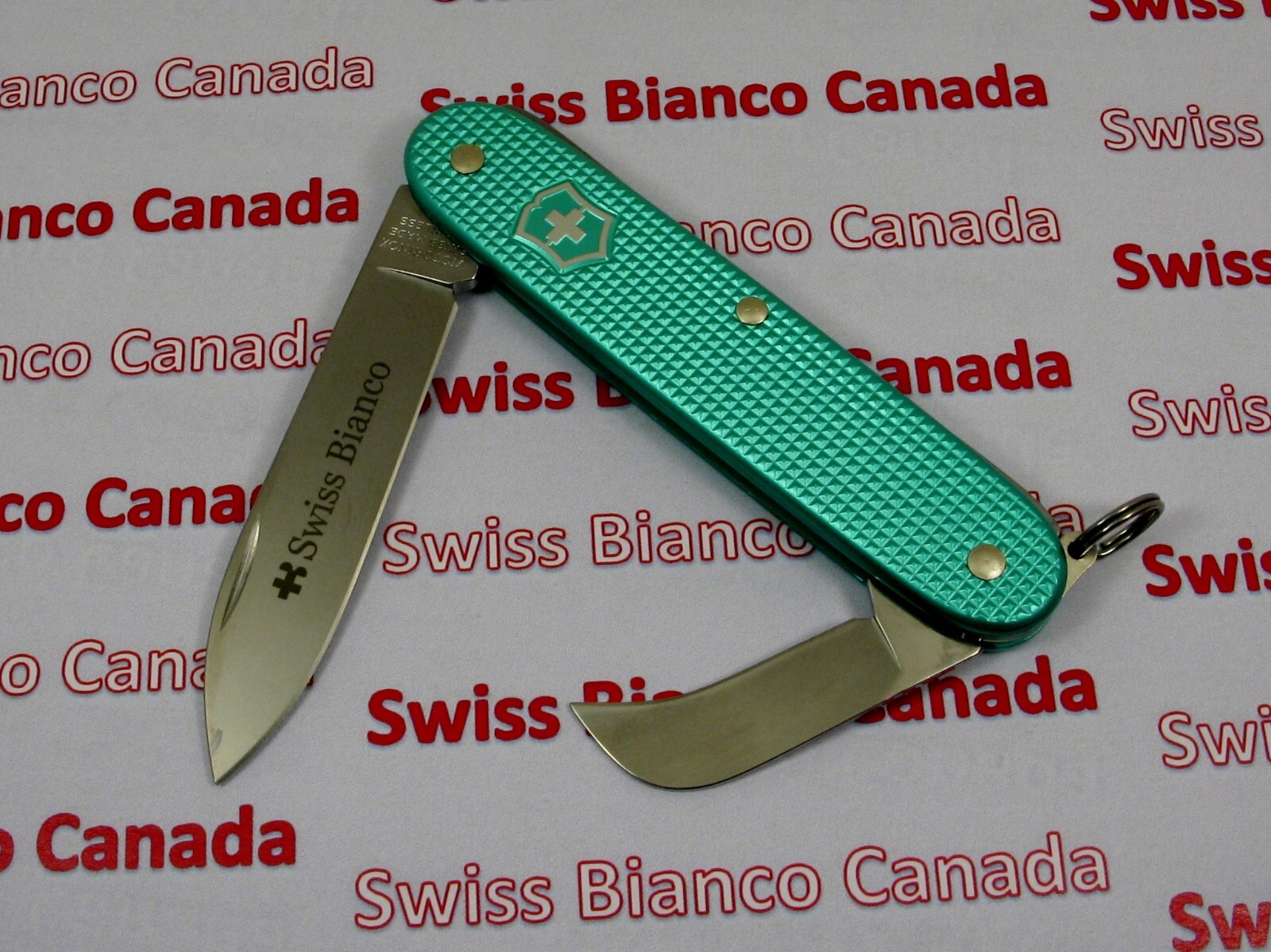 Swiss Bianco Exclusive Victorinox Pruner Summer Turquoise Alox Swiss Army Knife