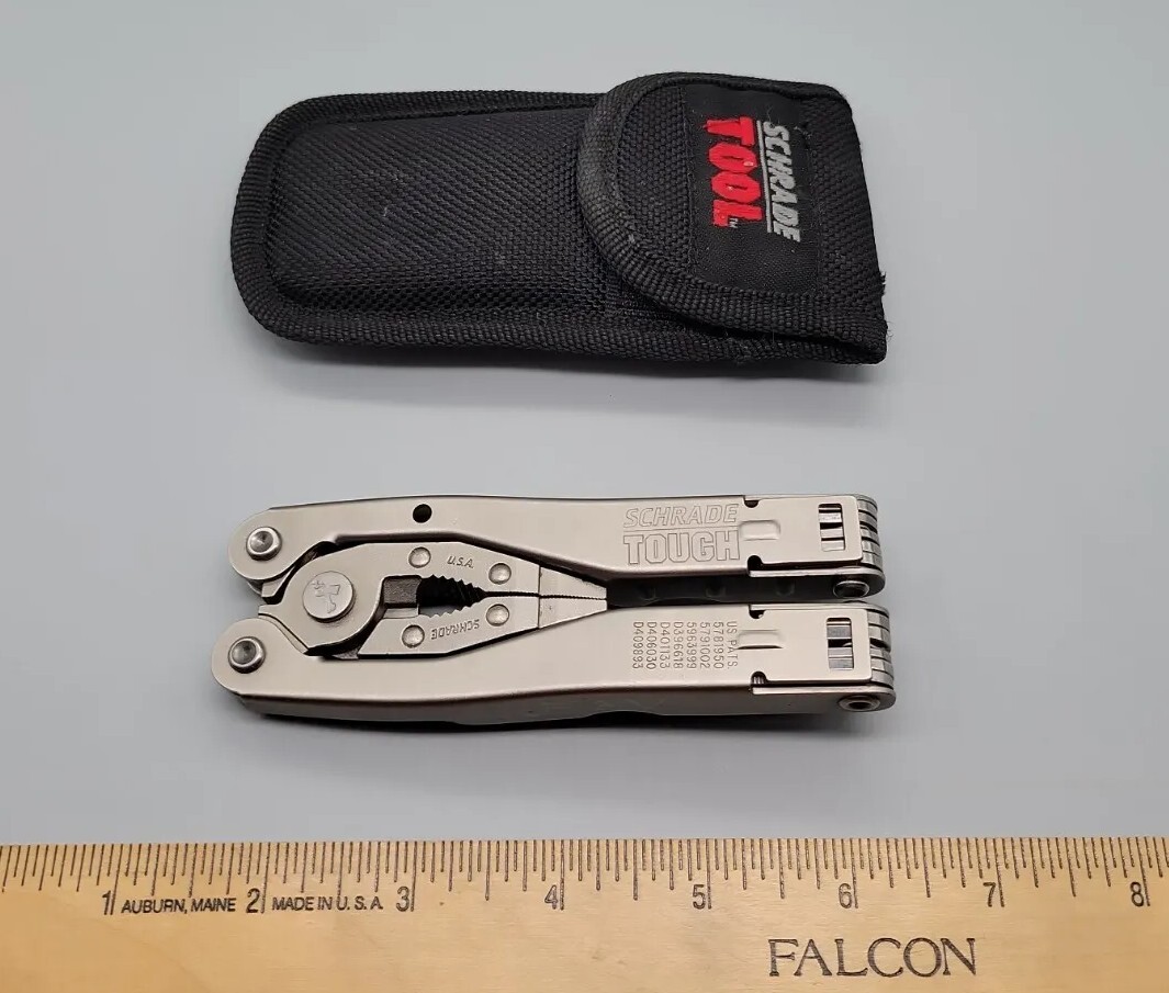 Schrade Tough Tool ST1 Multi-tool w/ SHEATH USA Version * Engraved