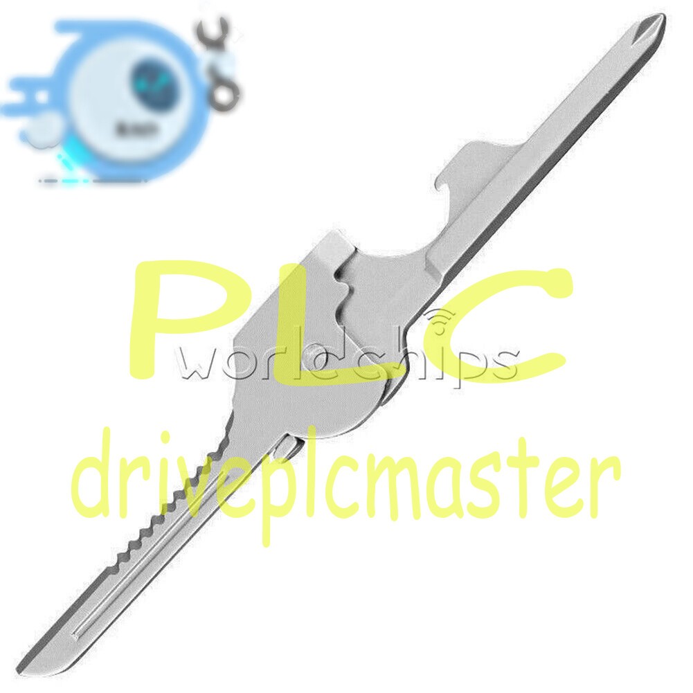 Agent Tool 6 in 1 Utile-Key Mini Screwdriver Key Ring Chain Pocket Knife Multi-T
