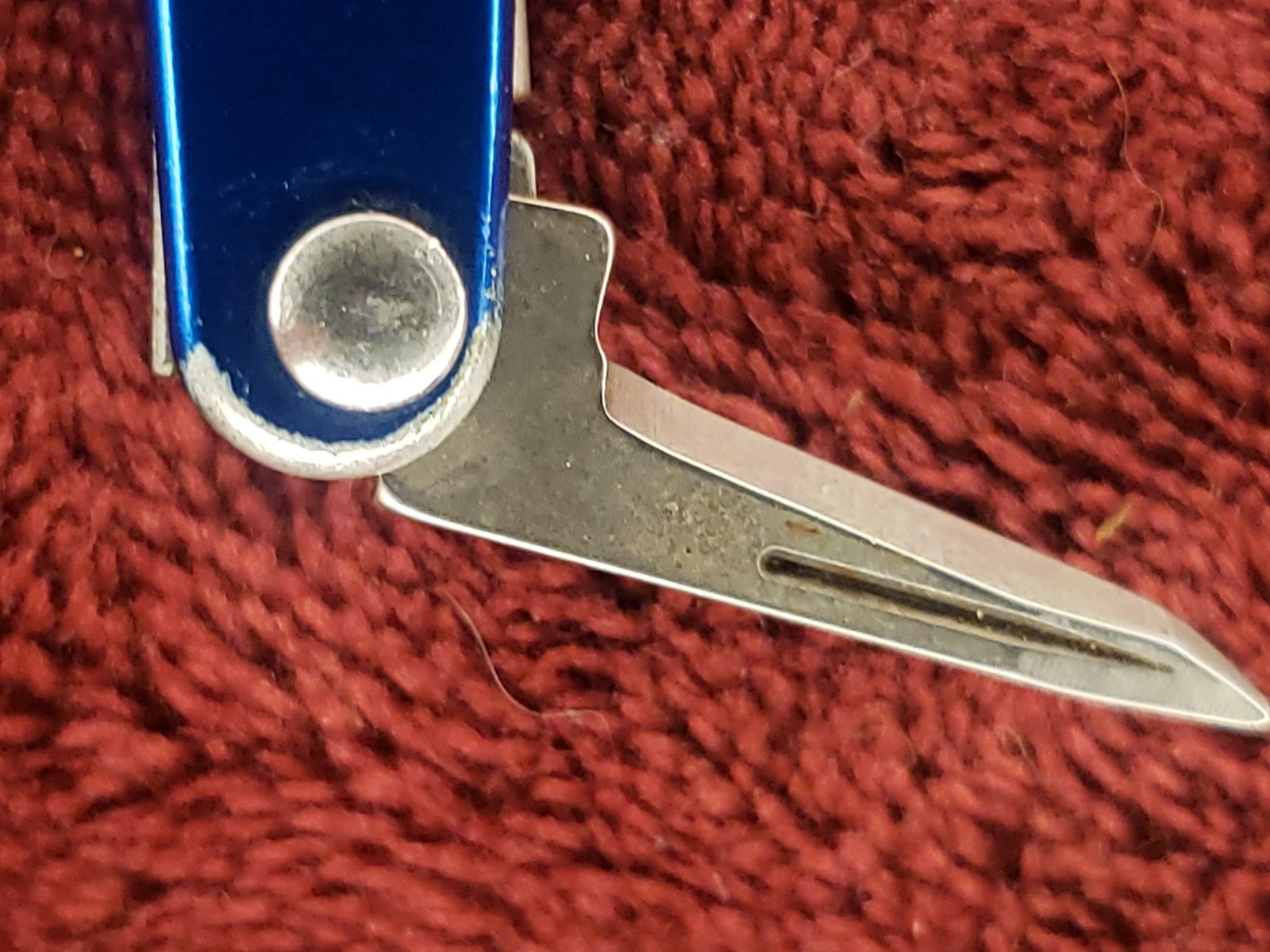 🔴🔴 Leatherman Squirt P4 Multi-Tool Blue Keychain