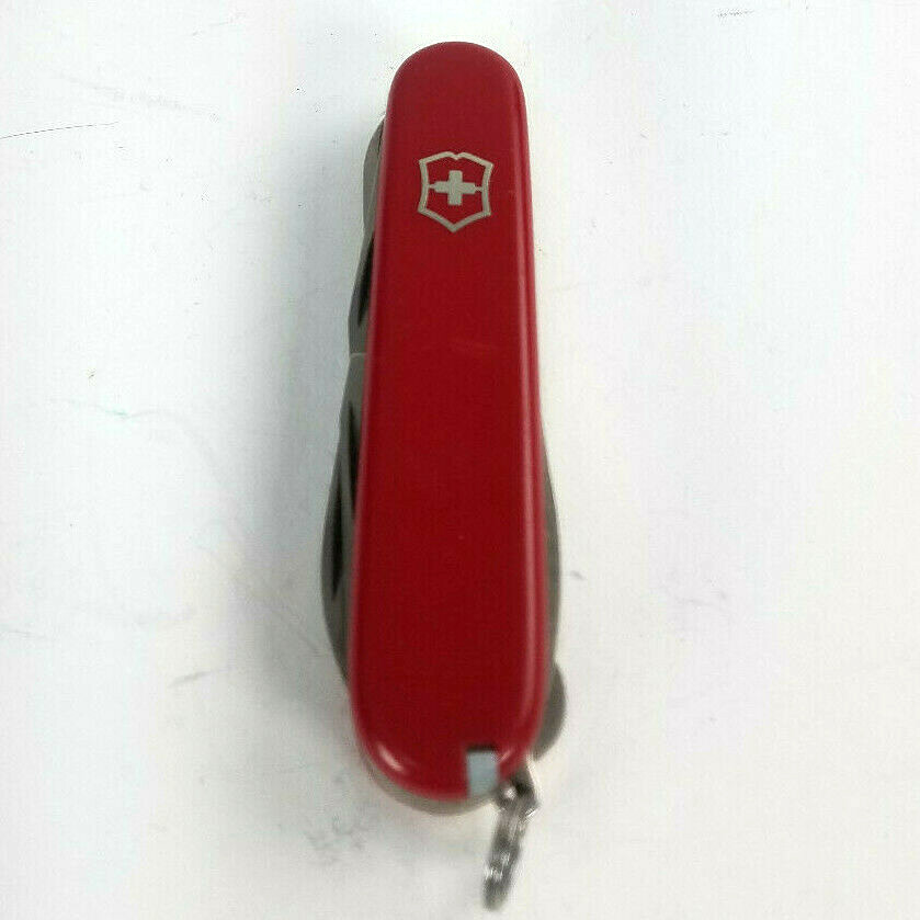 Victorinox SUPER TINKER Swiss Army Medium Pocket Knife No Case Red Scout Knife