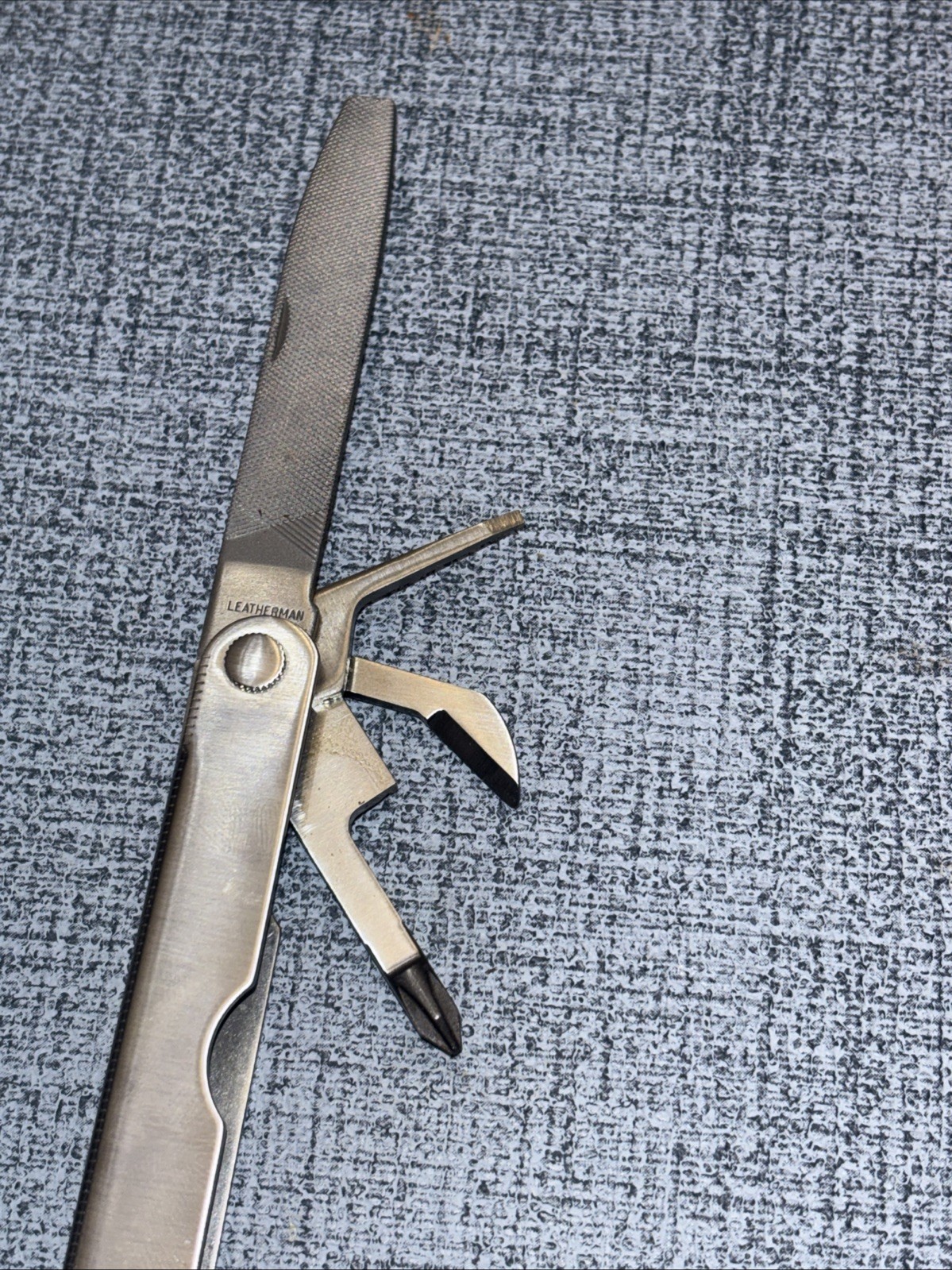 Vintage Original Leatherman Tool US Leather Sheath Great Condition