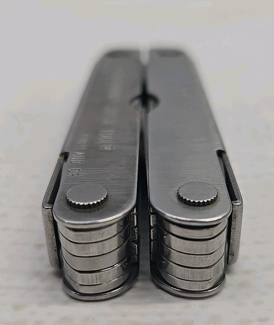 Vintage Leatherman SuperTool Pat Pend USA Stainless Steel Multi-Tool 10 In 1
