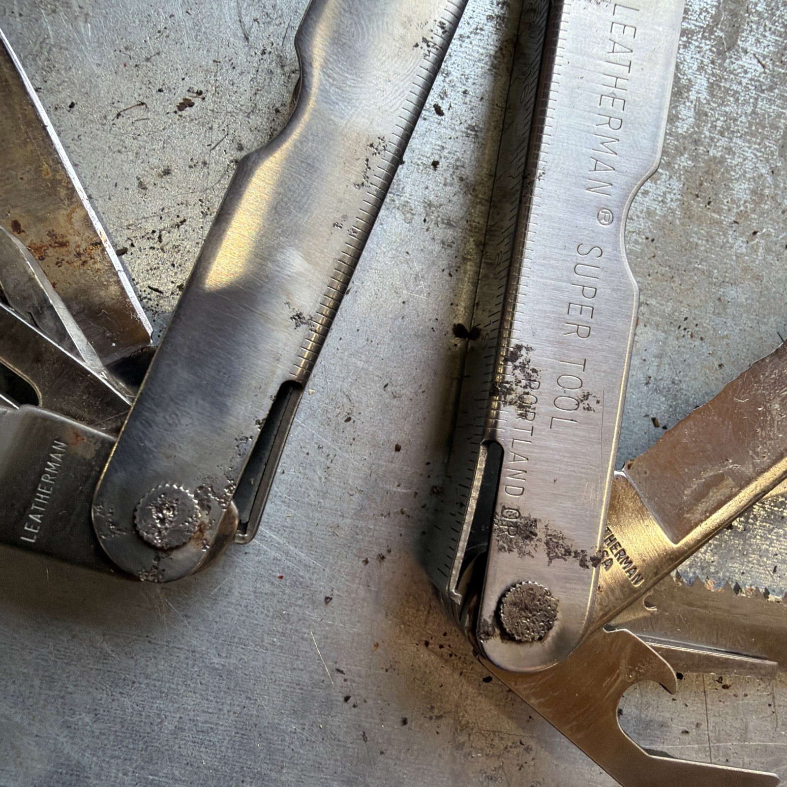 Leatherman Super Tool Vintage Multi-Tool with Sheath Portland OR USA
