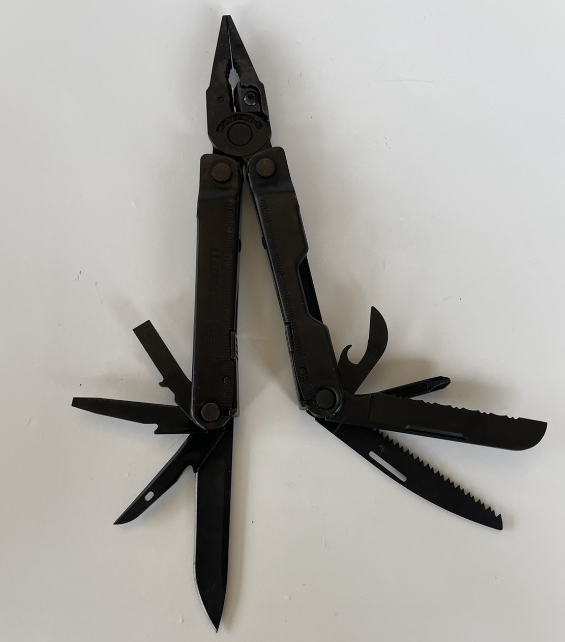 Leatherman REBAR 17-1 Black Multi-Tool W/Leatherman Nylon Sheath, Fast Ship!!!