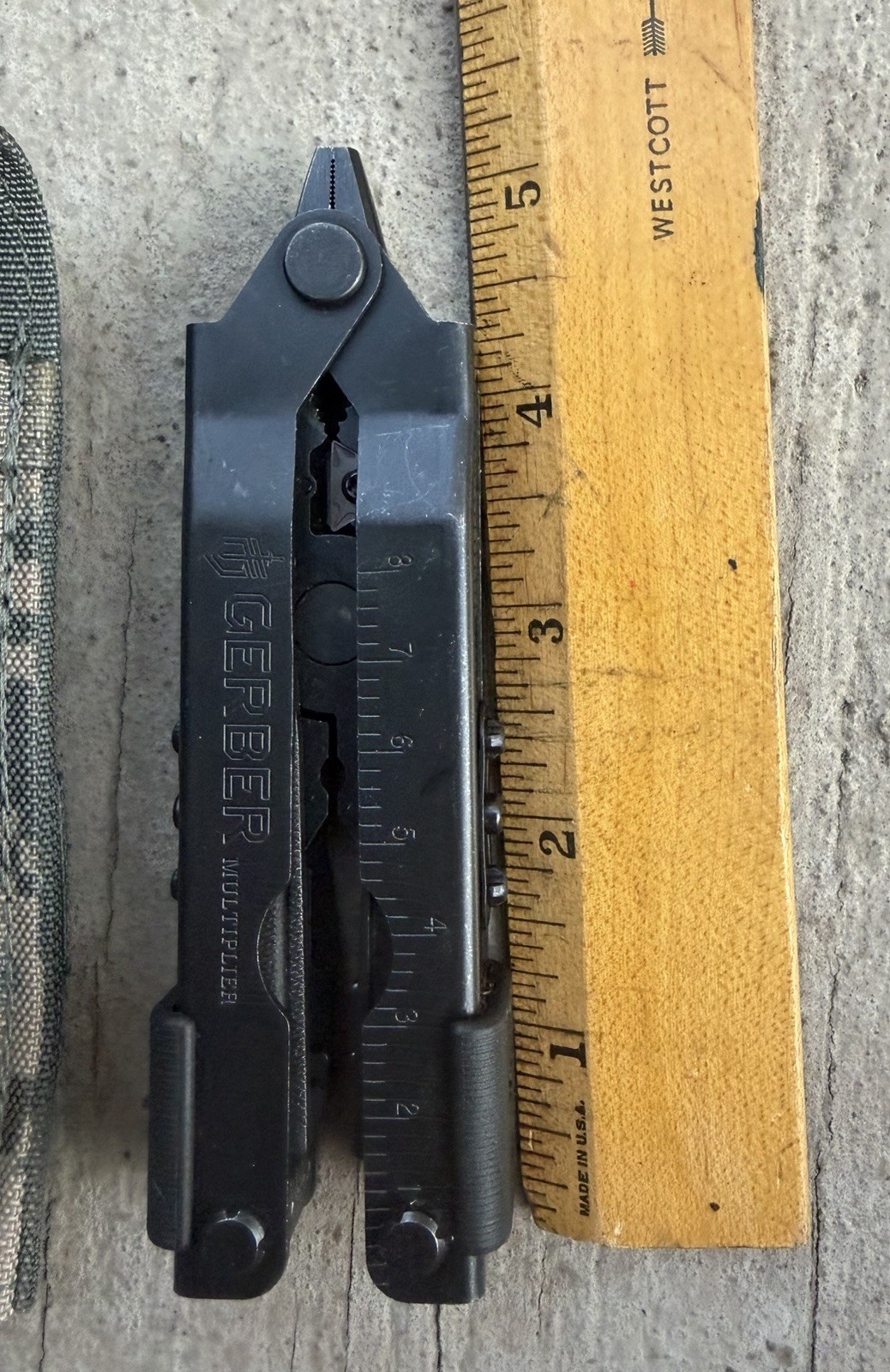 GERBER MP600 MULTI-PLIER TOOL MILITARY, HUNTERS BLACK OXIDE W/ACU CASE/POUCH EXC