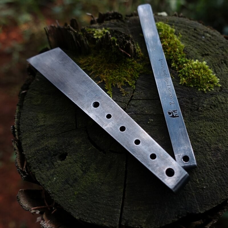 Z-Wear Powder Steel Pry Bar High Hardness Toughness EDC Tool – Customize