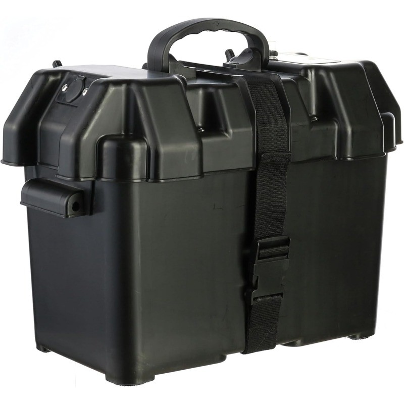 Trolling Motor Smart Battery Box Power Center with USB and DC Ports