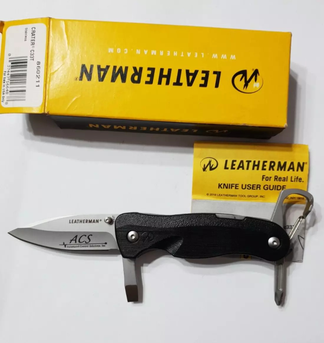 🔥 Leatherman Crater C33T Folding Multi Tool Rare Retired New In Box
