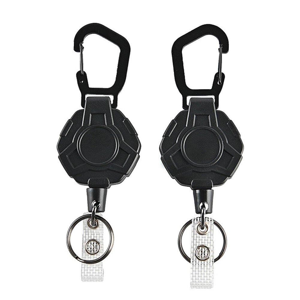 Retractable for pull Keychain Easy-To- for pull Buckle Anti-Lost Buckle
