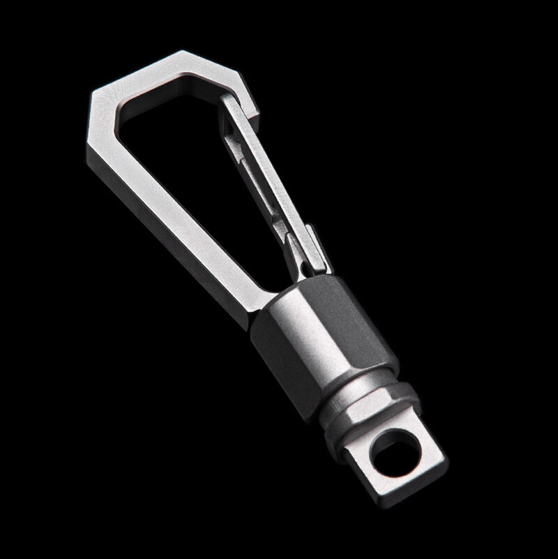 TC4 Titanium Key Chain Carabiner Opener Outdoor Portable Multi EDC Tool
