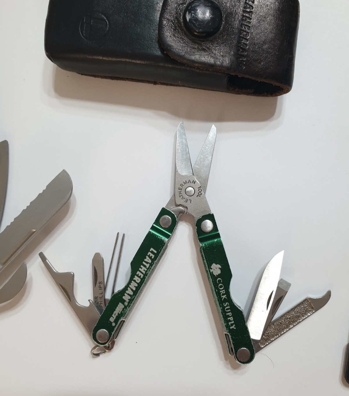 🔥🔥🔥 Leatherman Rebar Full Size Multi Tool & Micra Keychain Set