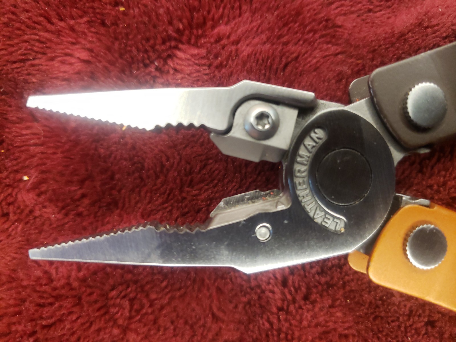 Leatherman Burnt Sienna Orange & Mossy Slate Rebar Multi Tool