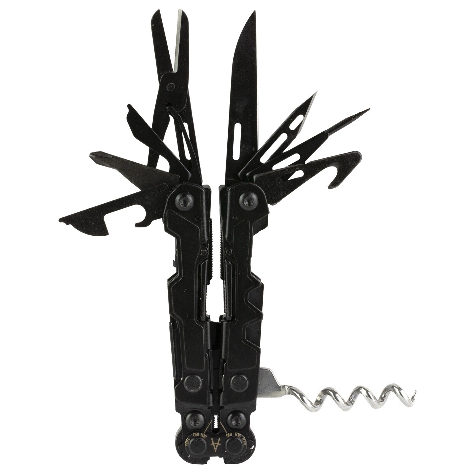 SOG Powerlitre Screwdriver Corkscrew Needlenose Pliers Knife Multi Tool PL1002CP