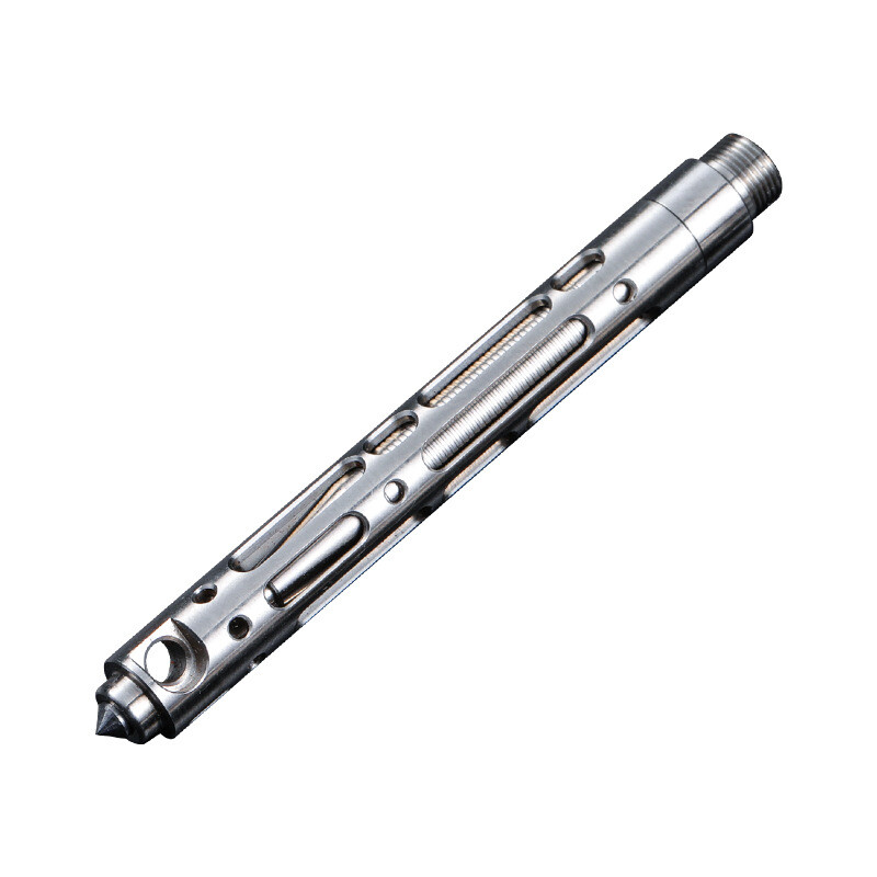 Mini Hollow Out Pen Titanium Alloy Writing Pen Pocket Pen Outdoor EDC Multi Tool