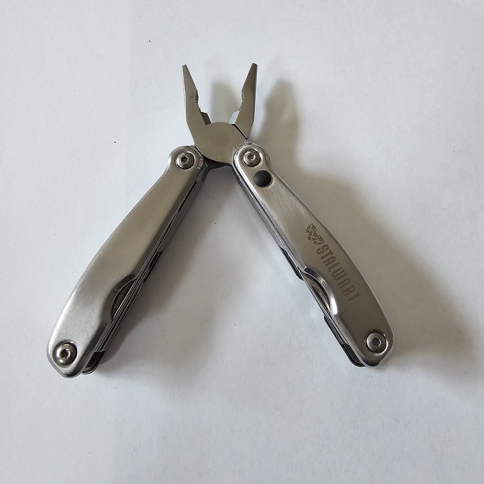 Stalwart Folding Pliers Multi Tool With Case New Old Stock Knife Saw
