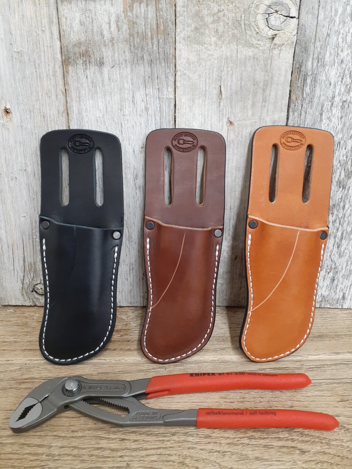 Leather Sheath for Knipex Cobra Plier 10″ – 250 Heavy Duty Belt Holster
