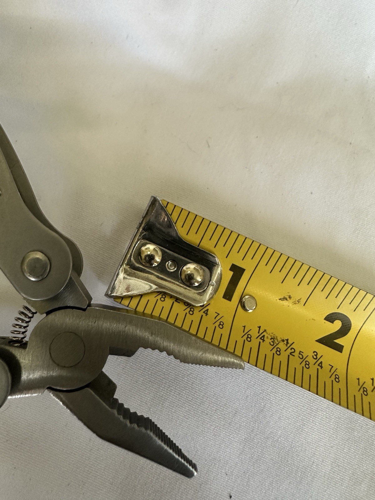 Stainless Steel Pocket Knife Multi-Tool Blade Unbranded Letherman Style 3” Cl