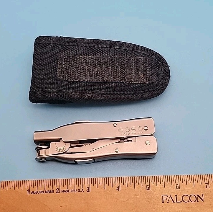 Buck Knives Bucktool 360 FL w/ File Multi-Tool w/ Sheath – USA – Retired