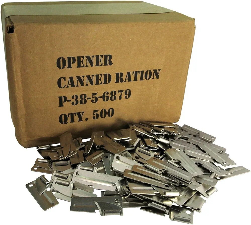 10 Pack Shelby USA P-38 Can Openers Army Tool Military Camping Hiking Survival