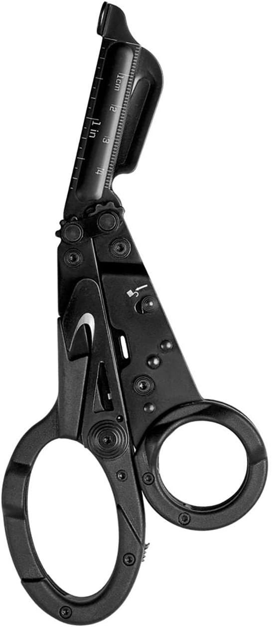 SOG ParaShears Lightweight Backcountry Stainless Steel Multi-Tool, 11 Tools, Blk