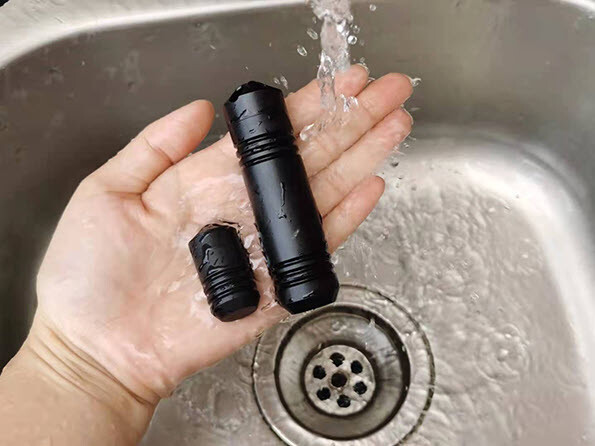 EDC Alloy Waterproof Capsule Tube Outdoor Survival Seal Pill Case Small Item Box