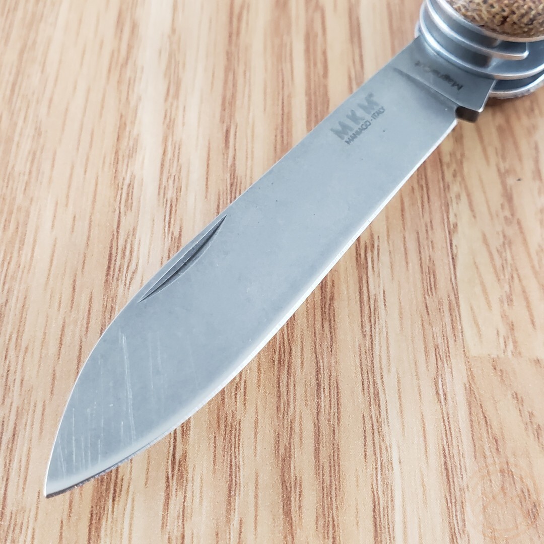 MKM-Maniago Knife Makers Malga 5 Multipurpose MagnaCut Steel Blades Nat Micarta