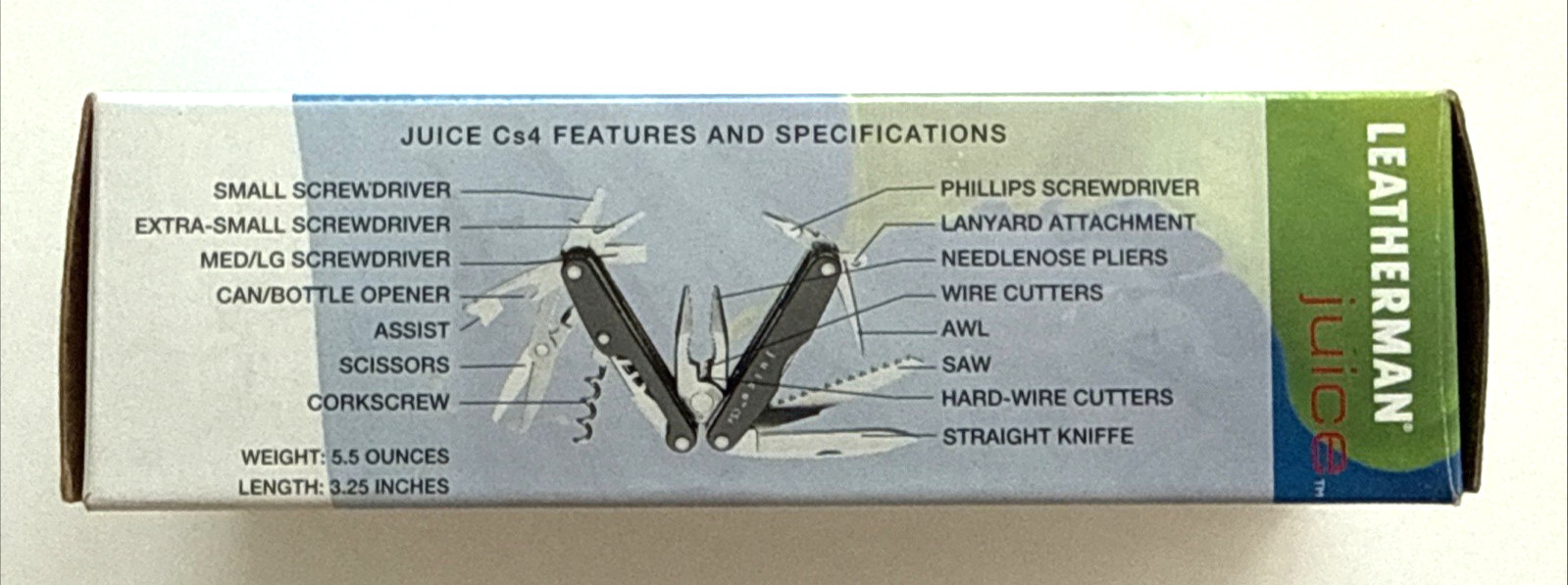 Leatherman Juice CS4 Multi-Tool Blue USA