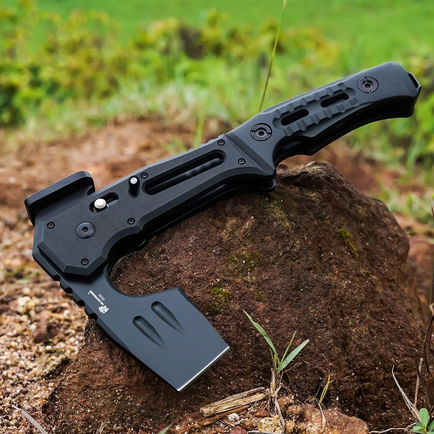 Mini Small Pocket Folding Axe Foldable Hatchet Tomahawk Hammer Survival Camping