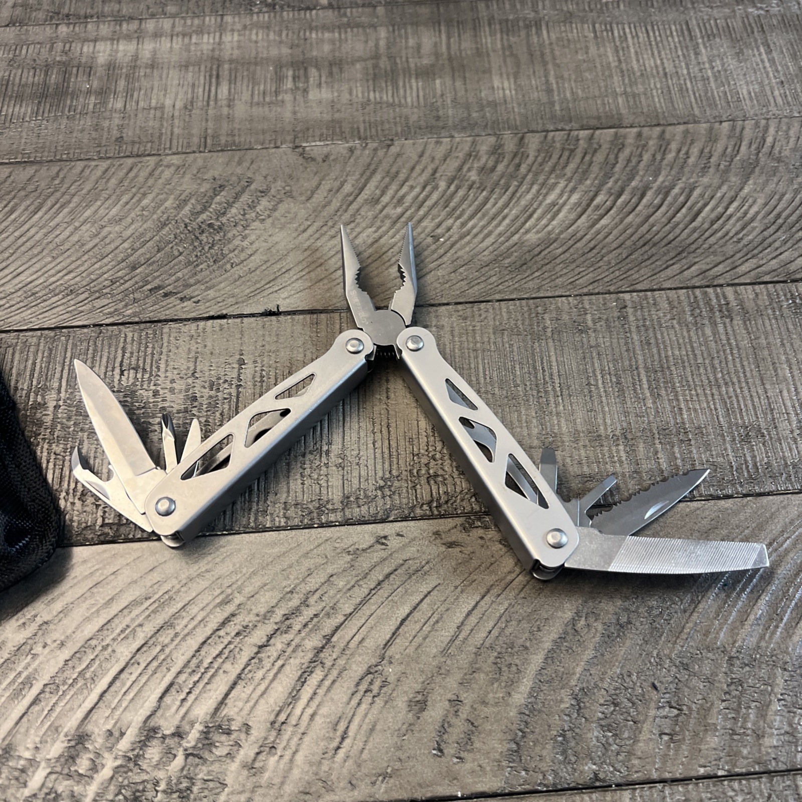 Ozark Trail Multi Tool Pliers Knife Stainless Steel w/ Pouch Camping