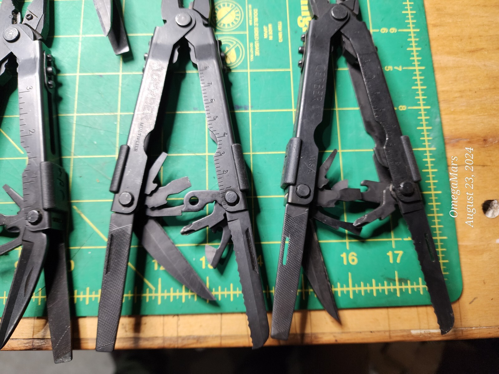 Gerber black MP 600 x1(ONE) per. Multi-Plier 600 Excellent, W/ Sheath, READ