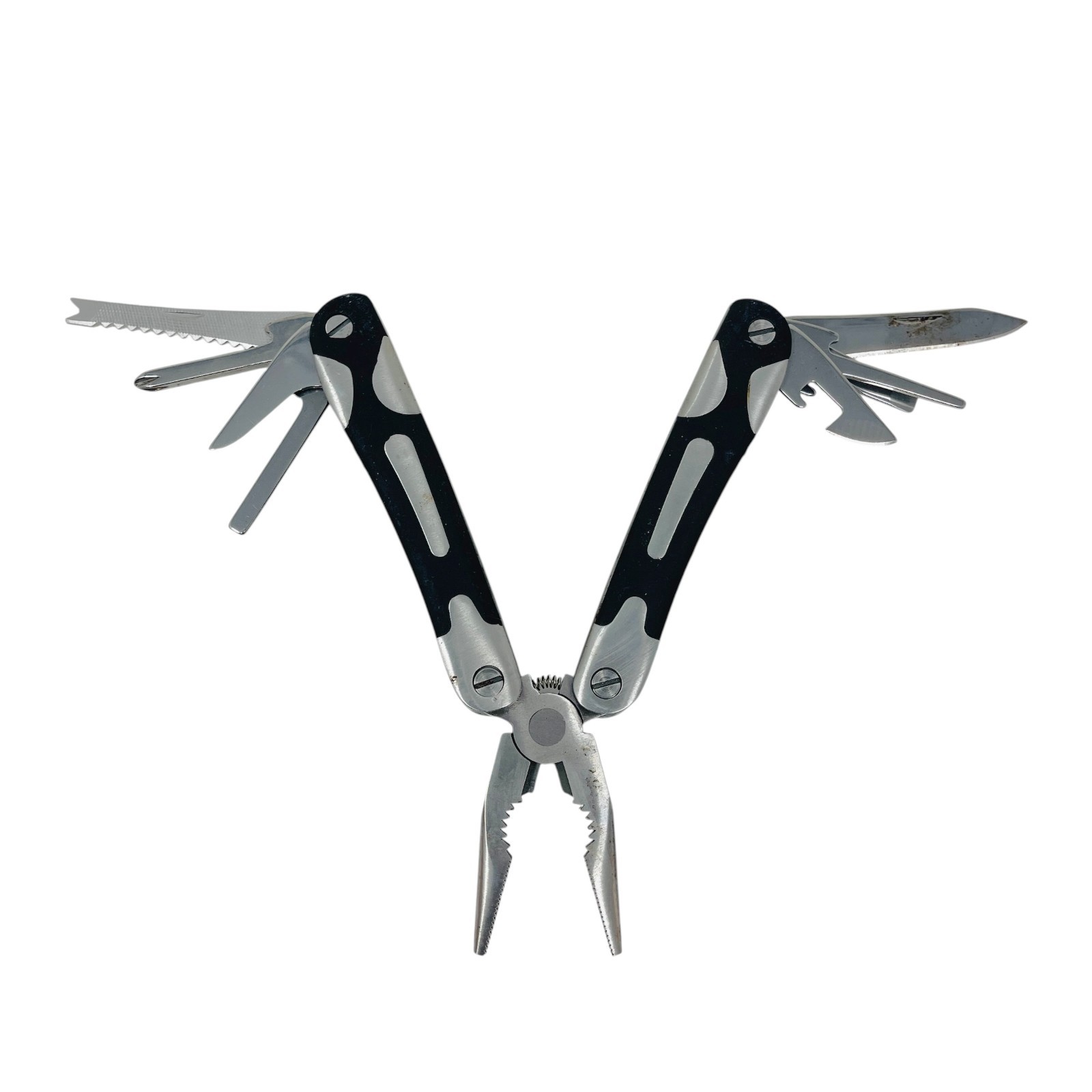 Visia, Unbranded Multi-Tool Lot Pliers Flashlight Tool EDC, Stainless, 3 Pieces