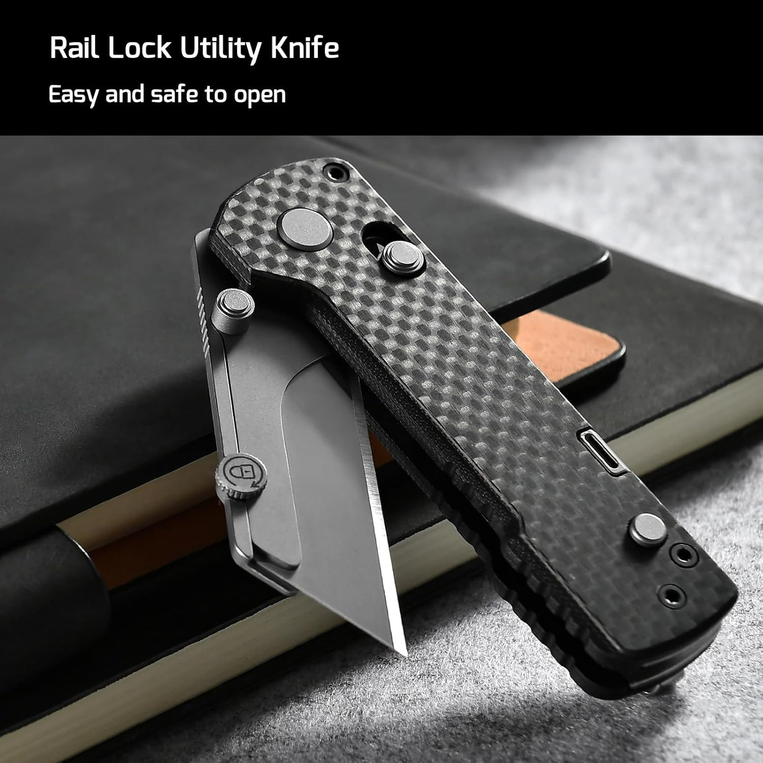 OKNIFE U1 Pro Multitool Folding Utility Knife with Folding Screwdriver, Quick Ch