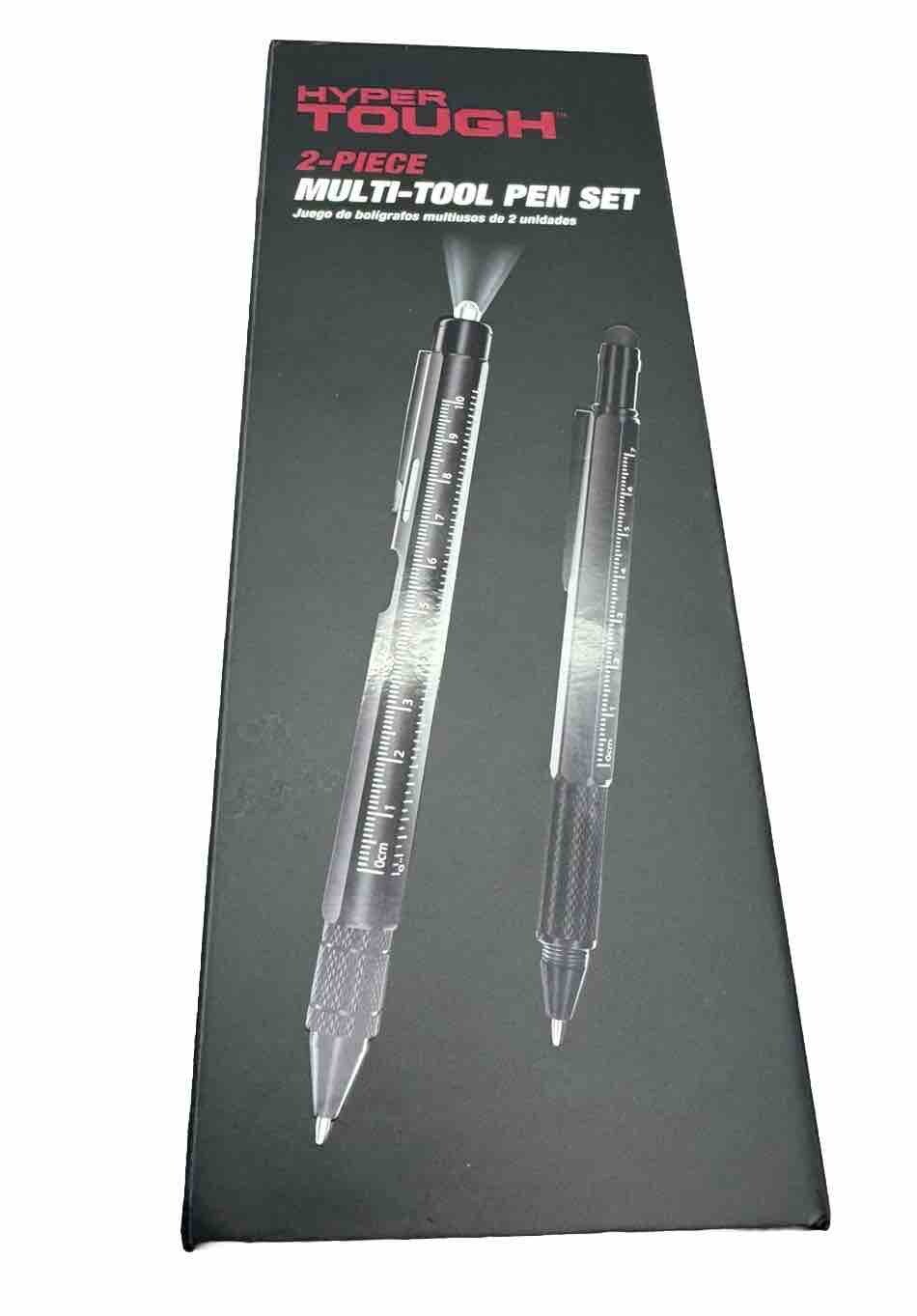 Hyper Tough 2 Piece Multi-Tool Pen Set New 42864
