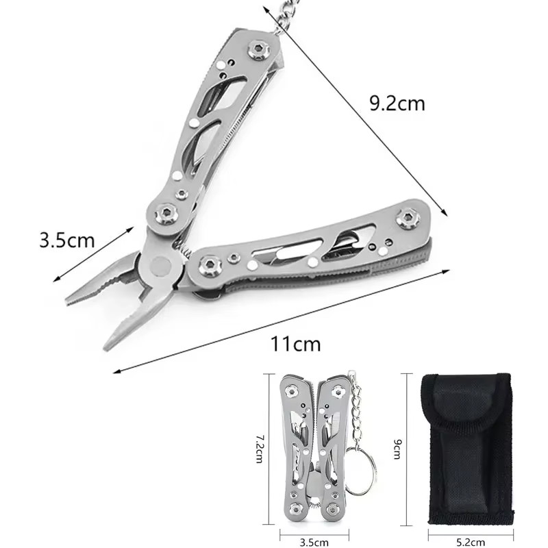 Tactical Multi-Tool Pliers – Portable Folding Camping & Survival Knife Tools
