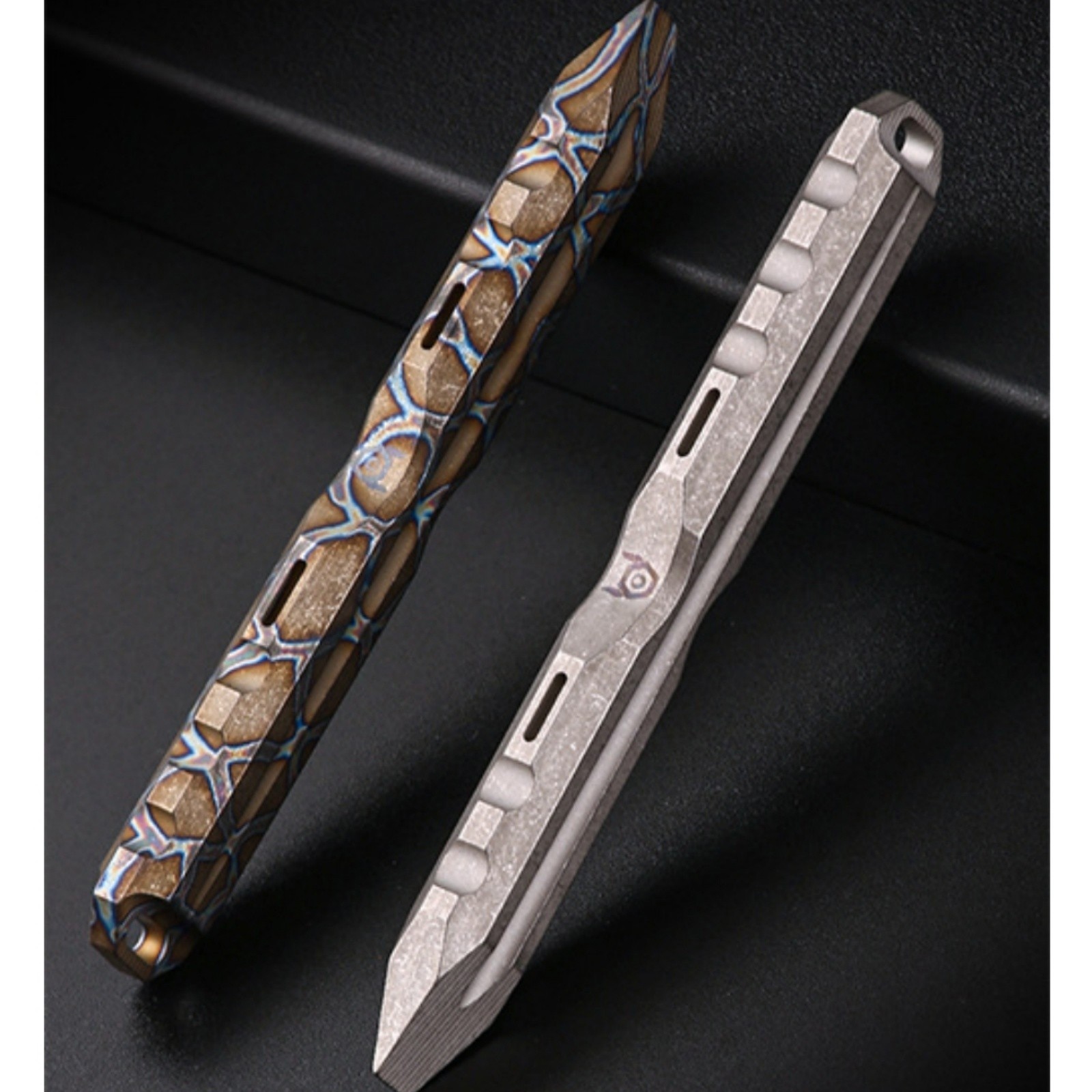 Titanium Alloy Pry Bar Multi-Tool Pocket EDC Outdoor Tool Lightweight Waterproof