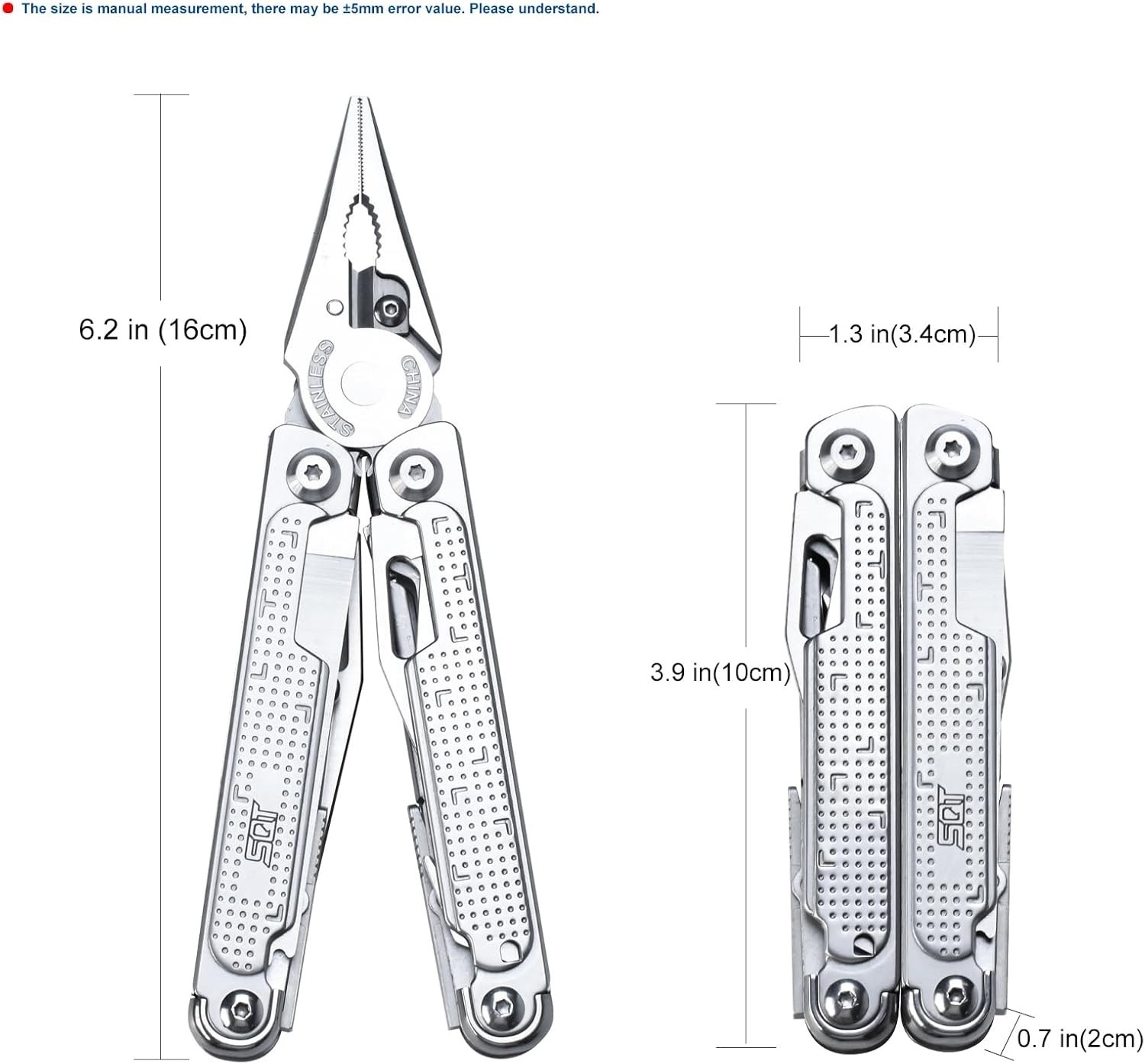 Versatile 20-in-1 Foldable Multitool – Perfect for DIY, Camping & Home Repairs