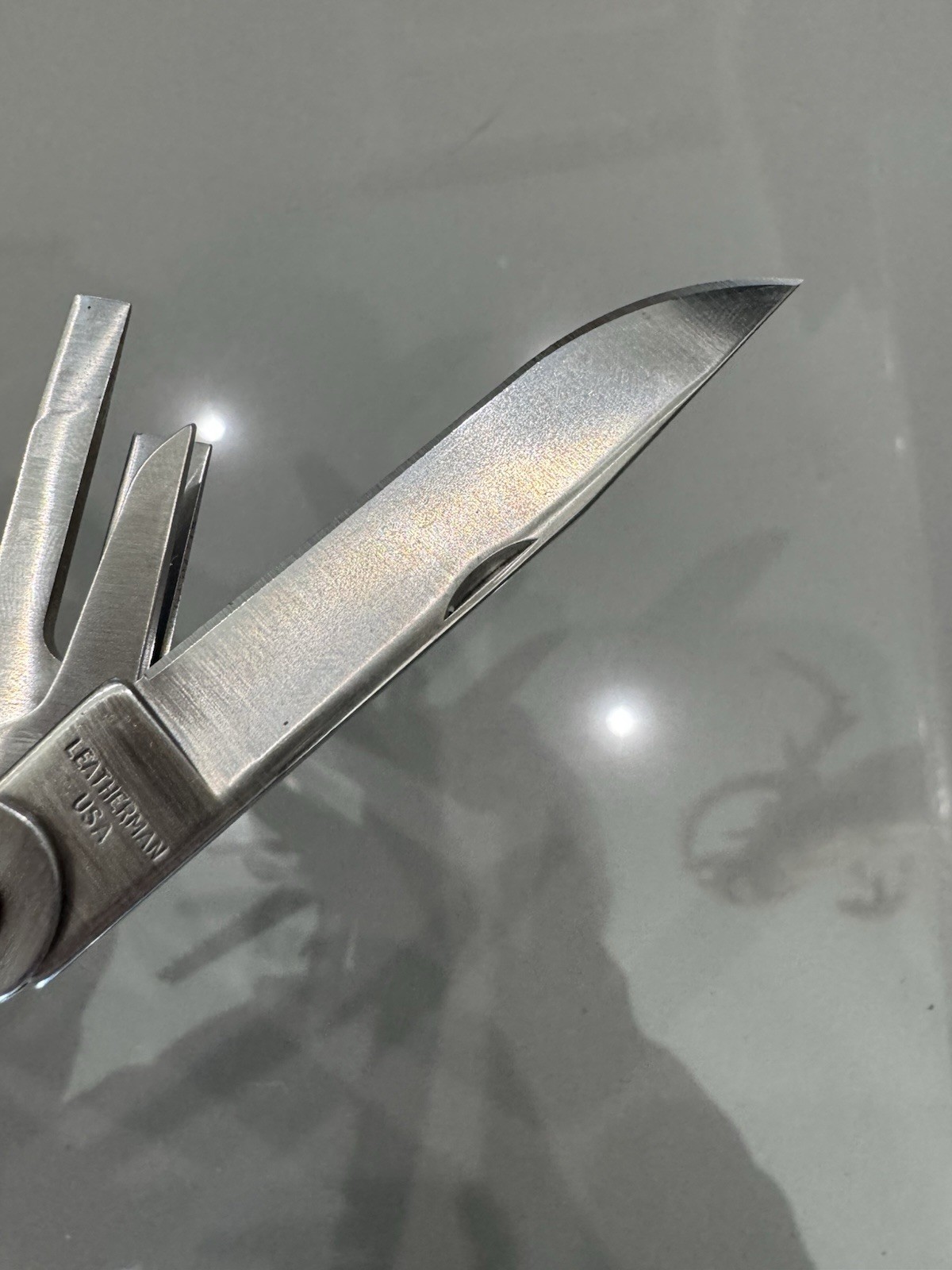 Leatherman Super Tool 1995 Vintage with Original Leather Sheath, USA Made