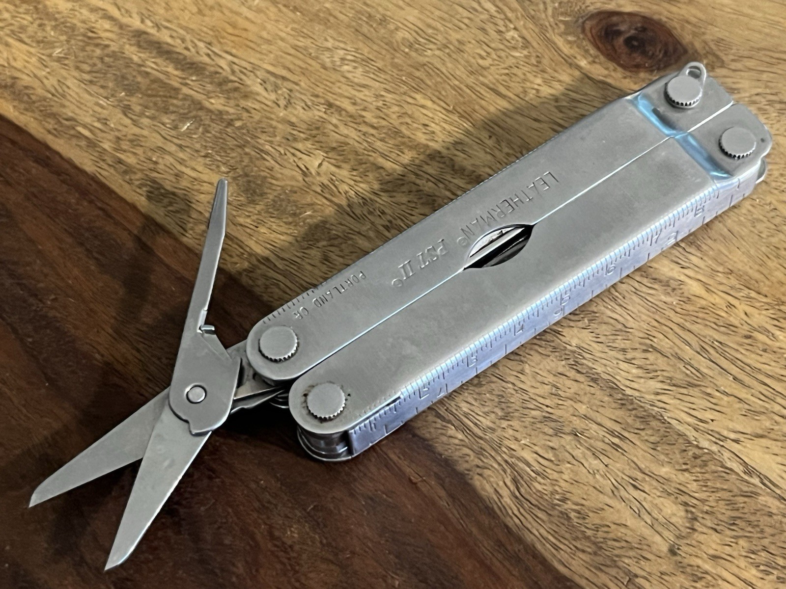 Vintage 1999 Leatherman PST II Multi Tool w/Beautiful Sheath SUPER NICE! ~TASKCo