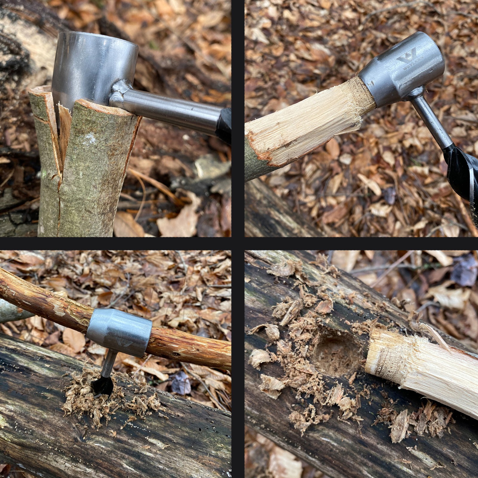 WEYLAND Bushcraft Settlers Tool – Scotch Eye Hand Auger Wrench for Survival