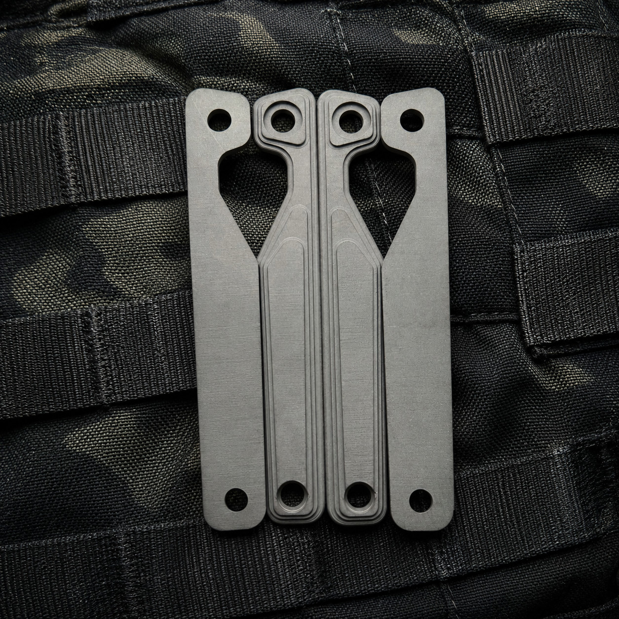 Titanium Scale Plates For Leatherman Wave Alpha Multitool Handle Overlay Mod