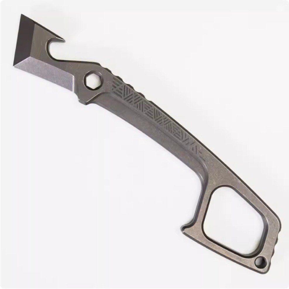Matrix EDC pry bar Titanium alloy multifunctional Tool.